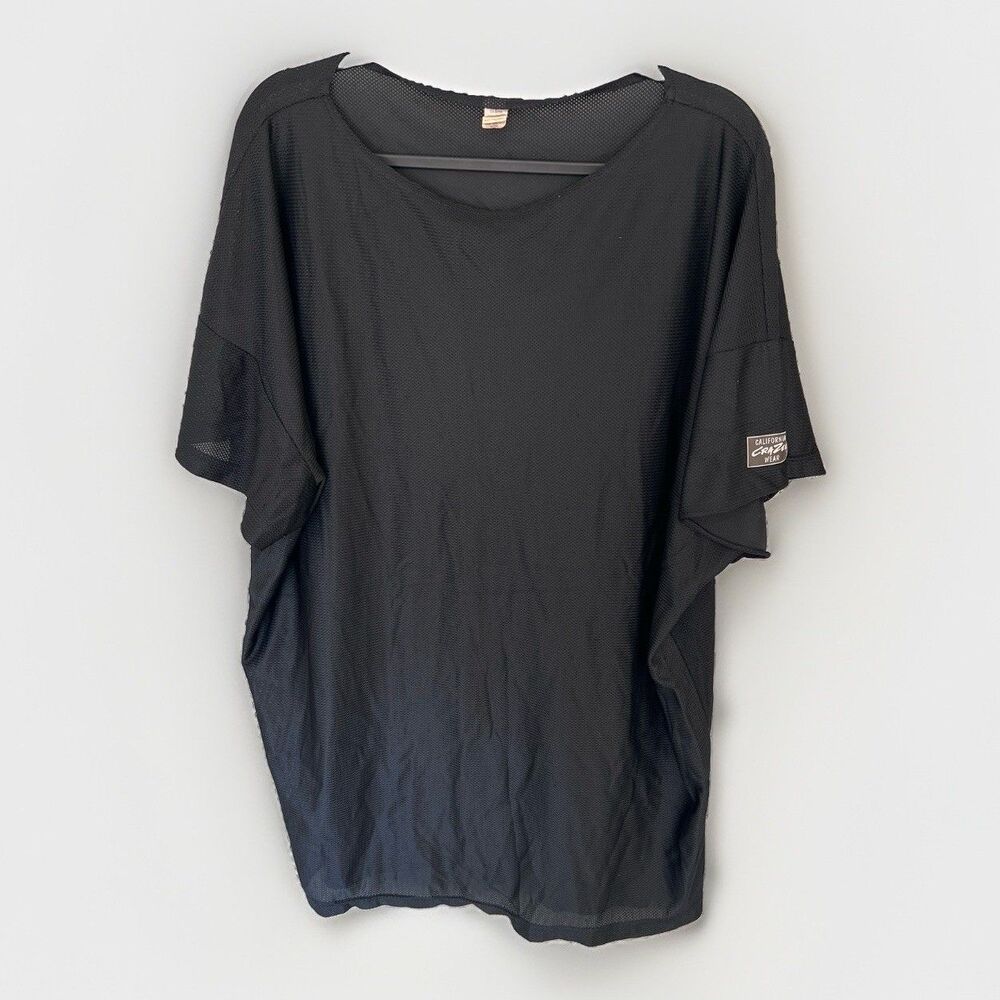 Vintage  California  CRAZEE WEAR size 2XL Black Shirt